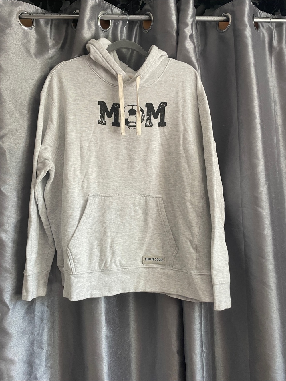Life is Good Soccer Mom Hoodie